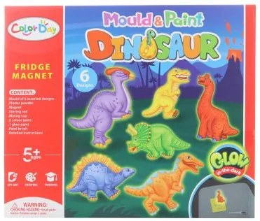 Popron.cz Výroba magnetů dinosauři svítící