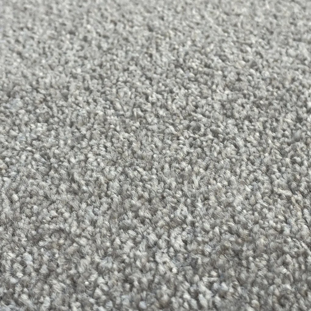 Vopi, Kusový koberec Messina béžová štvorec, 200x200, šedá, obývacia izba