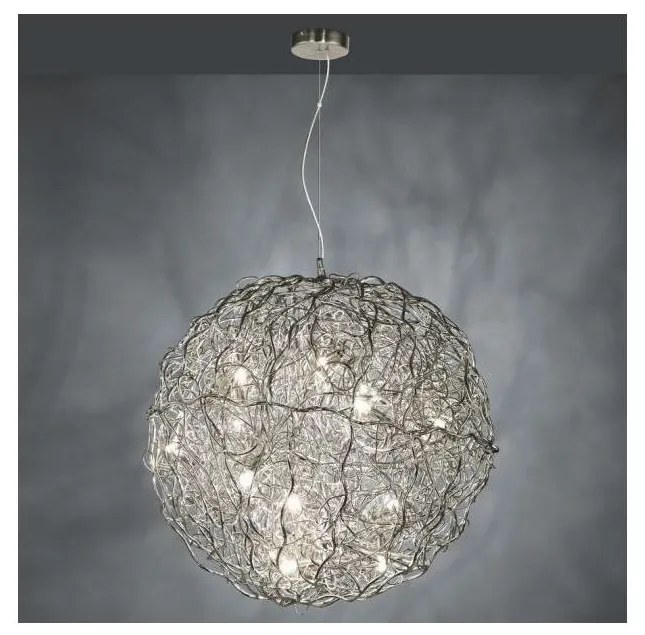 Paul Neuhaus 2019-21 - Luster na lanku SAREA 15xG9/40W/230V strieborná