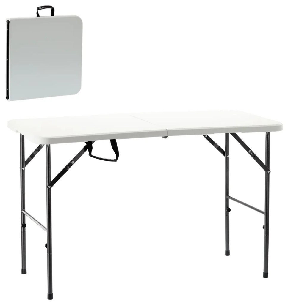 Skladací cateringový stôl PEGGY 120 cm biely