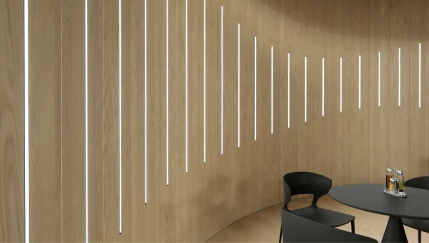 Led-Labs LED profil LUMINES typ W nerez elox 3m
