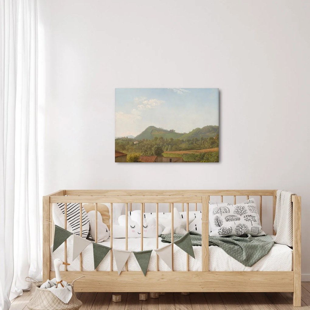 Obraz - Simon Denis,  View Near Naples, reprodukcia (70x50 cm)
