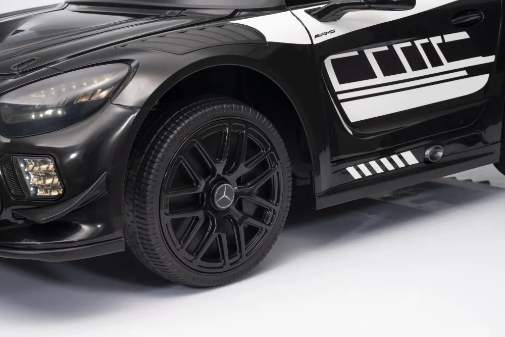 LEAN CARS Elektrické autíčko Mercedes AMG GT3, čierne