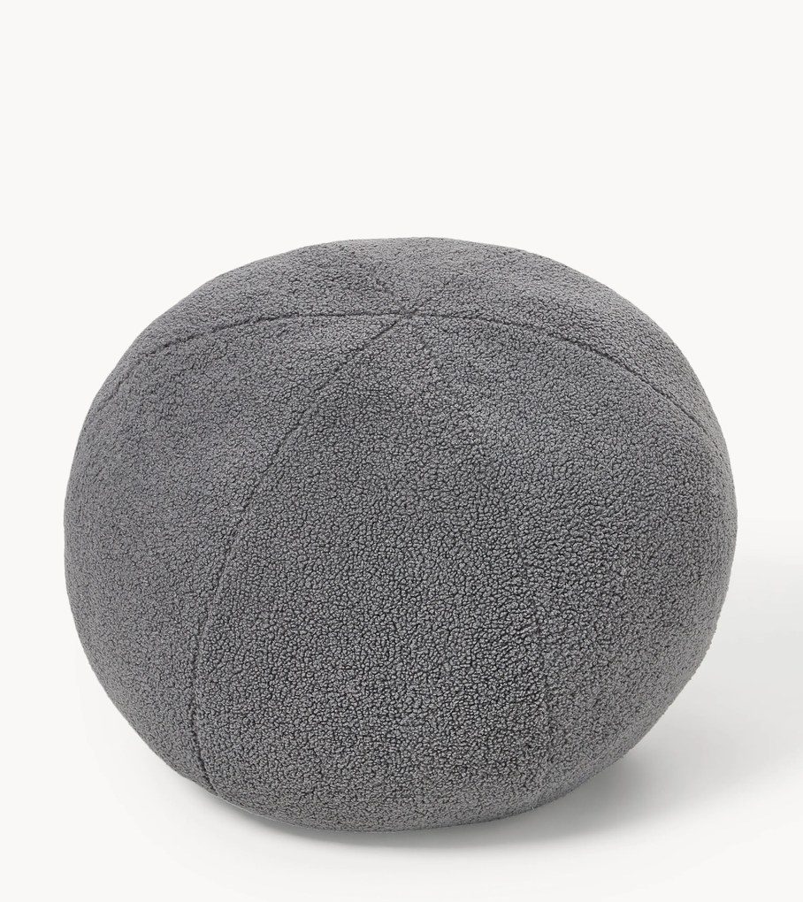 Westwing Crosby Studios, Okrúhly buklé dekoračný vankúš Celeste, Ø 50 cm