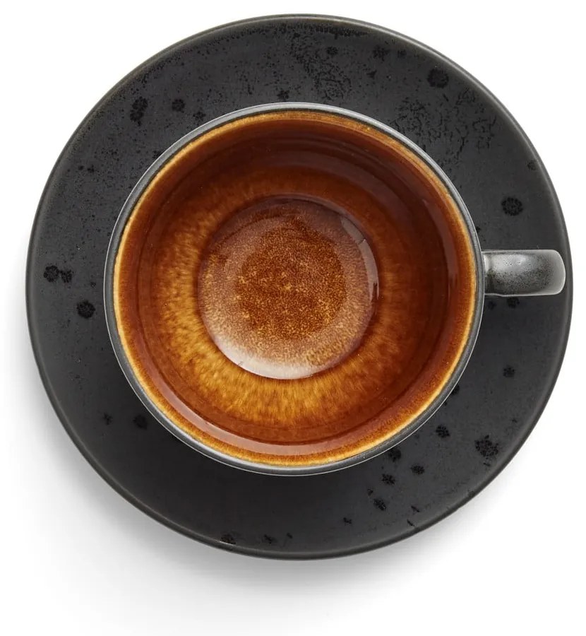 Čierne keramické šálky v súprave 4 ks 240 ml Gastro Black/Mix – Bitz