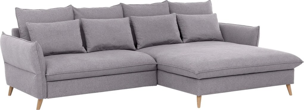 XXXLutz ROHOVÁ SEDAČKA, textil, svetlosivá MID.YOU - Sedačky - 000694006703