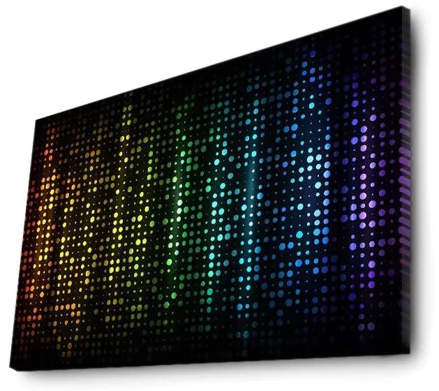 Obraz s led osvetlením Colours 70x45 cm