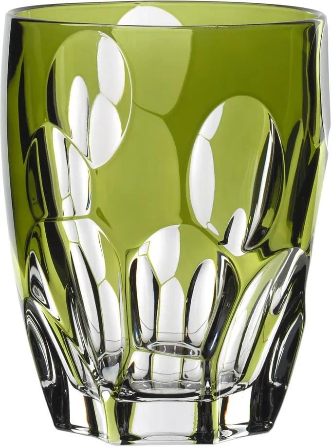 Zelený pohár z krištáľového skla Nachtmann Prezioso Verde, 300 ml