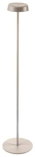 Livarno home Aku LED stojacia lampa (béžová) (100394633)