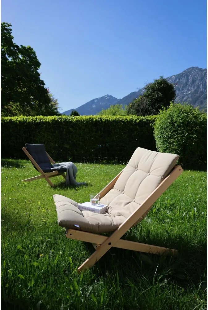 Skladacie kreslo Karup Design Boogie Raw/Beige