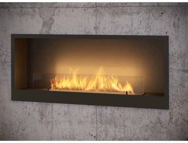 InFire - Vstavaný BIO krb 120x50 cm 3kW čierna