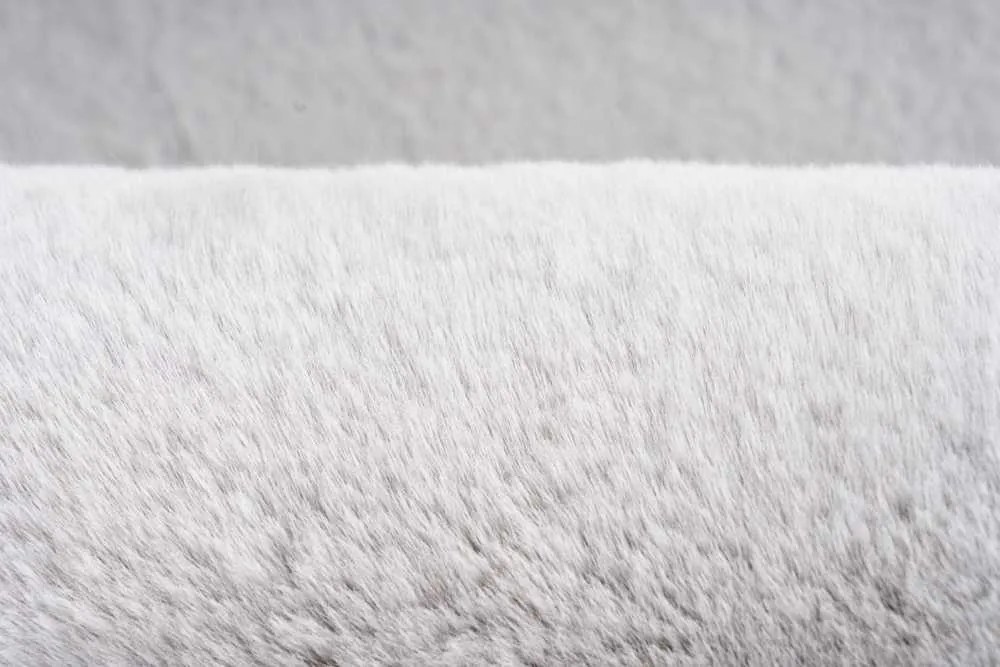 Lalee Kusový koberec Heaven 800 Silver Rozmer koberca: 160 cm KRUH