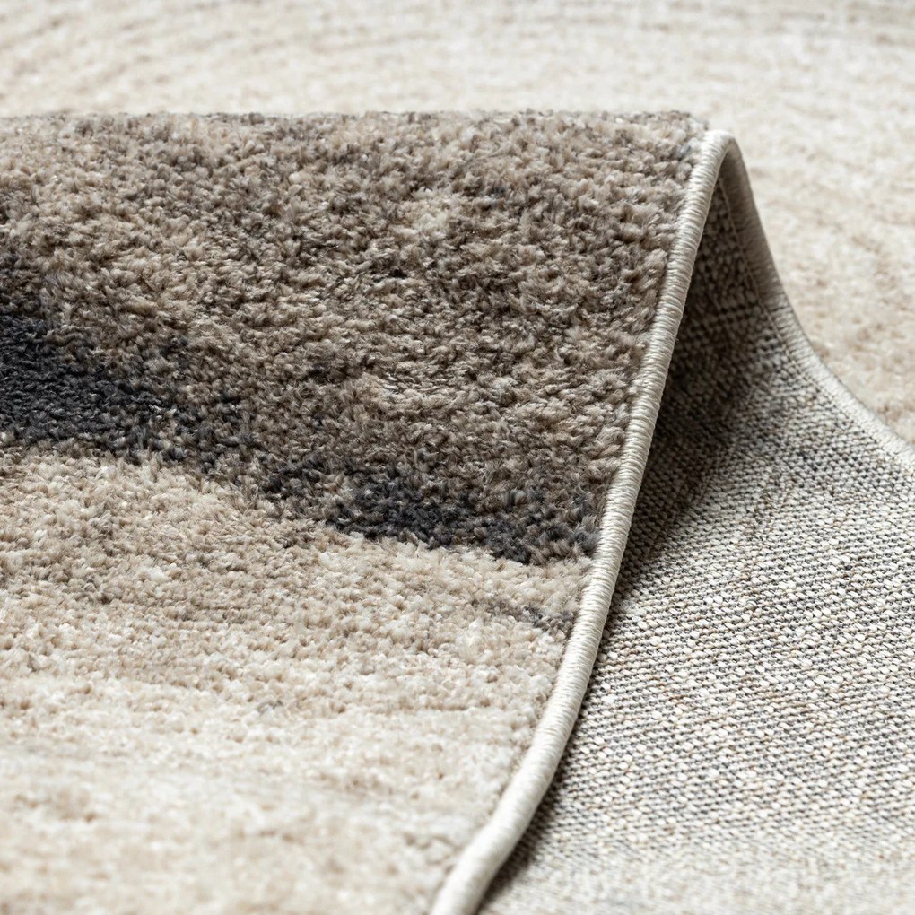 Dywany Łuszczów, Kusový koberec Fusion 9612 cream/beige, 140x190, béžová, kancelária