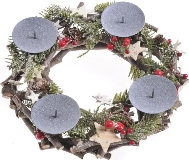Adventný svietnik Klasik 30 cm