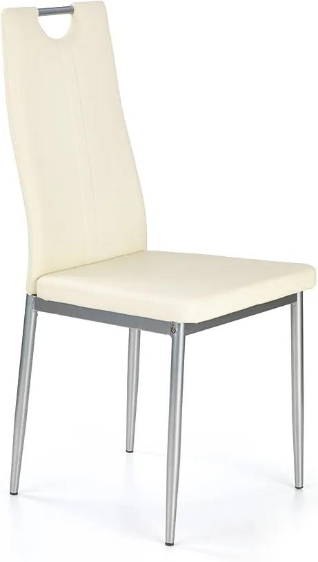 DREVONA Jedálenská stolička krémová K202