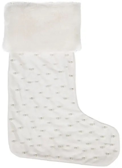 Vianočná dekorácia PERLA krémová / béžová