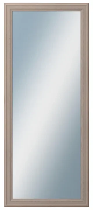 DANTIK - Zrkadlo v rámu, rozmer s rámom 50x120 cm z lišty STEP hnedá (3020)