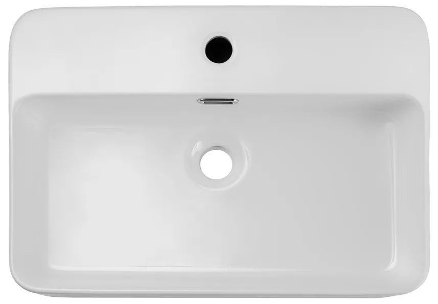 Keramické umývadlo na dosku TRUST 2 biele