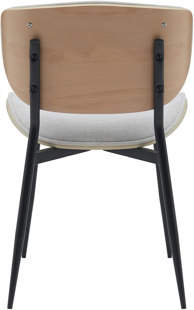 Stolička Enid - látka - Natura / Krémová