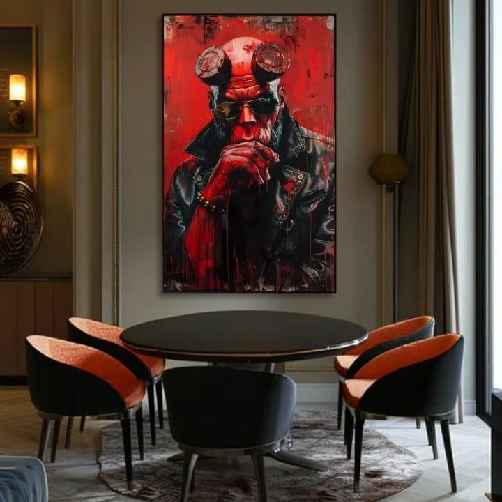 Obraz Hellboy: Pekelný bojovník | Akrylové detaily