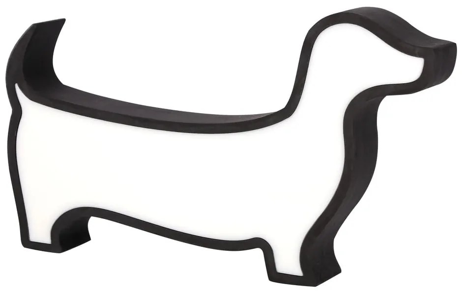 Čierna detská lampička Dog - Candellux Lighting