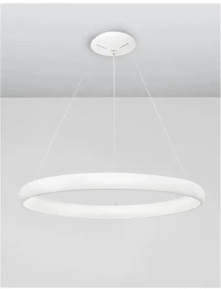 LED luster Albi 80 biele