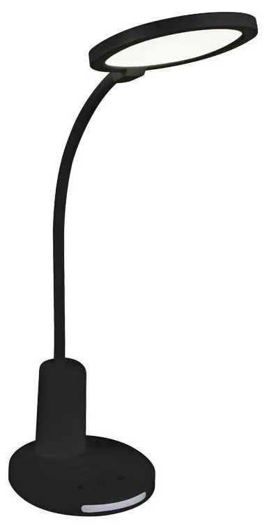 Top Light - LED stmievateľná dotyková stolová lampa VIOLA LED/12W/230V 2700-6500K čierna Viola C