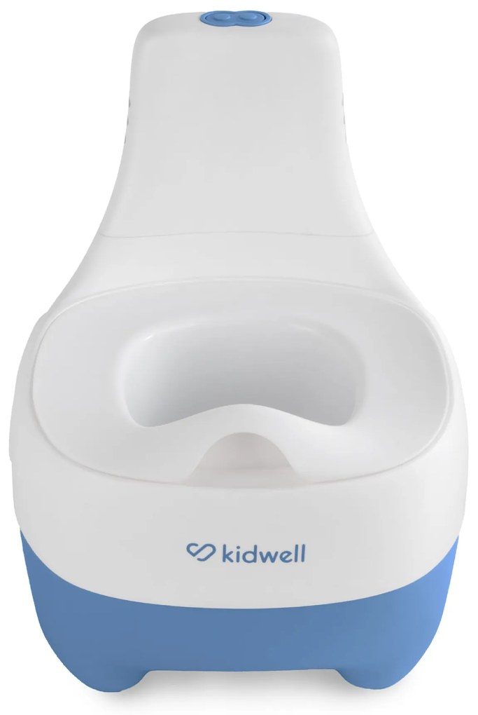 Interaktívny nočník zvukom splachovania Kidwell FINO Blue