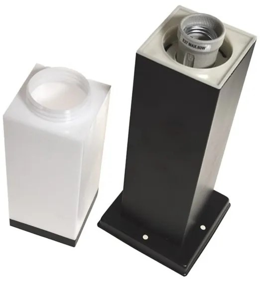 Vonkajšia lampa SOPPA 1xE27/60W/230V IP44 45 cm čierna