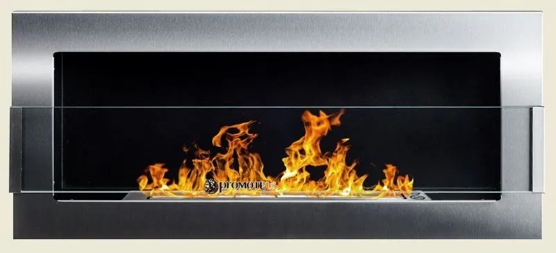 Závesný biokrb na stenu AIASA NEREZ SO SKLOM 90x40x12