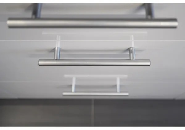 Kuchynská linka CELESTE 180 cm lesklá biela