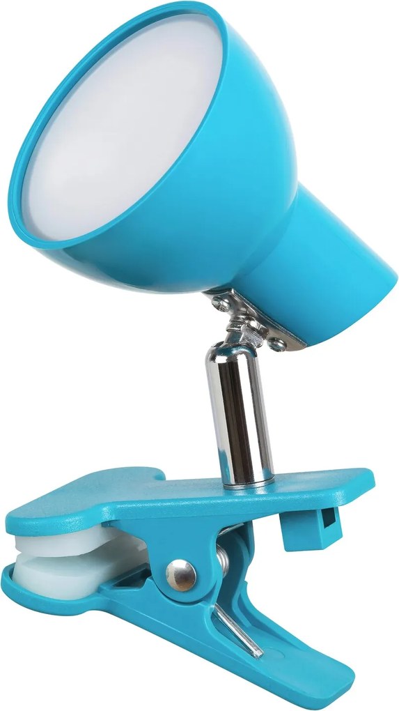 Rabalux NOAH LED lampička s klipom 5W | 360lm | 3000K - modrá