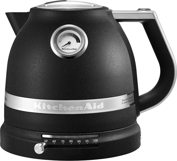 KitchenAid Rýchlovarná kanvica 1,5 l Artisan čierna liatina