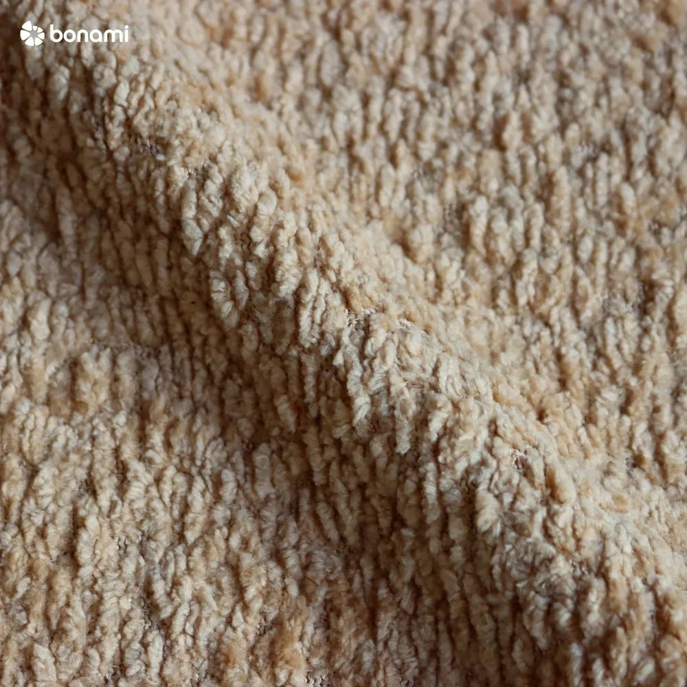 Čalúnená dvojlôžková posteľ s roštom 160x200 cm v horčicovej farbe Noira Slim – Bonami Selection