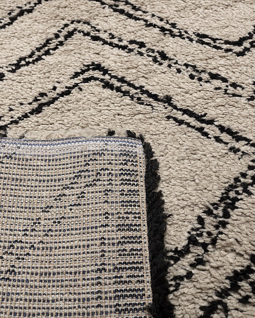 Koberec Royal Nomadic sand/black 120x170cm