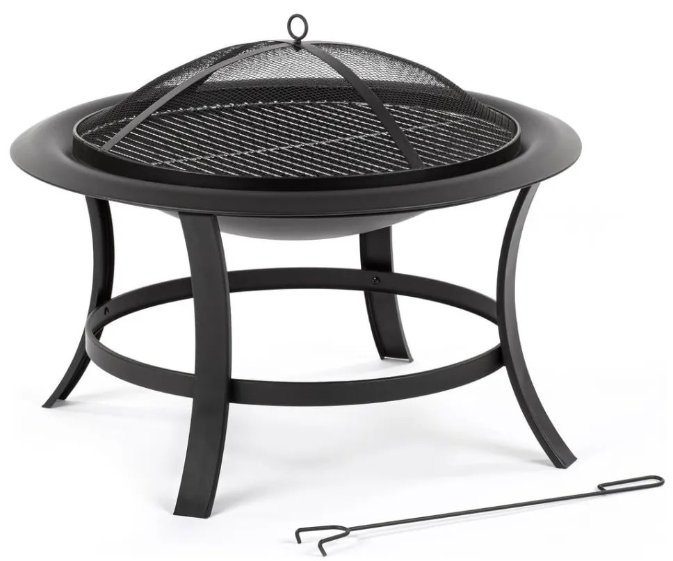 Fieldmann - Prenosné ohnisko s roštom pr. 74 cm