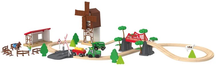 Playtive Železničná súprava hasiči/sedliacky dvor (sedliacky dvor)  (100357076)