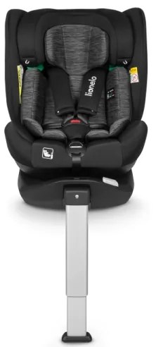 Lionelo - Autosedačka s otočnou základňou BRAAM i-Size 40-150 cm Black Carbon