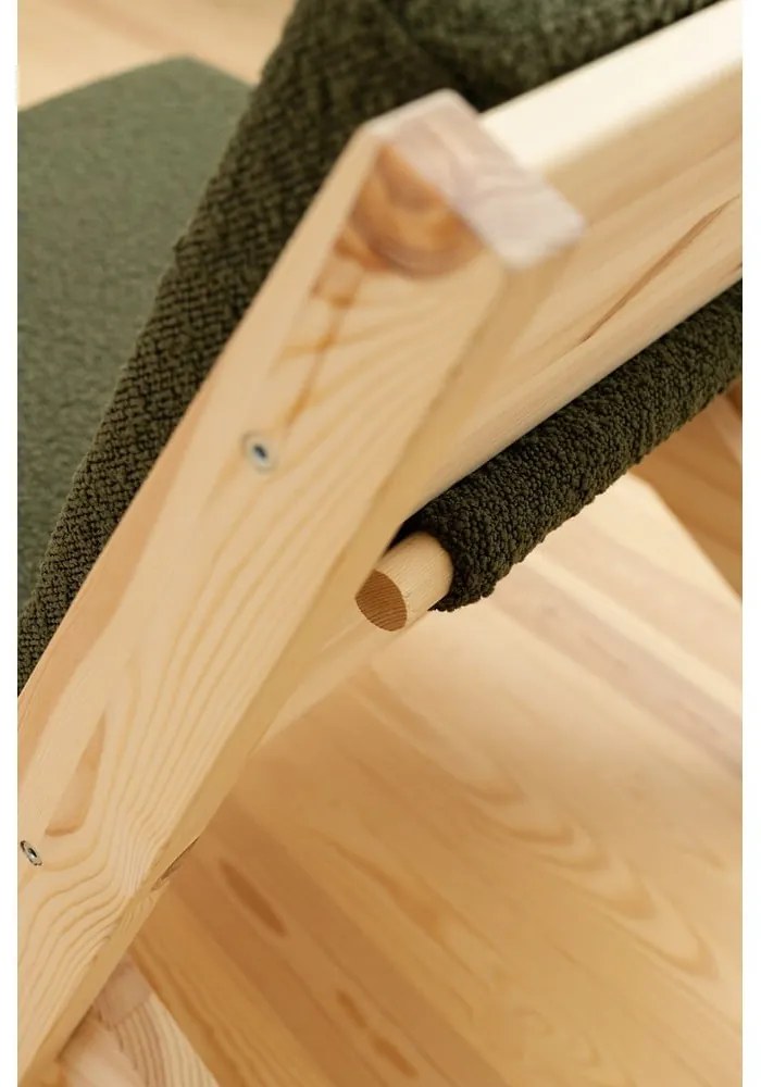 Zelené kreslo Sway – Karup Design