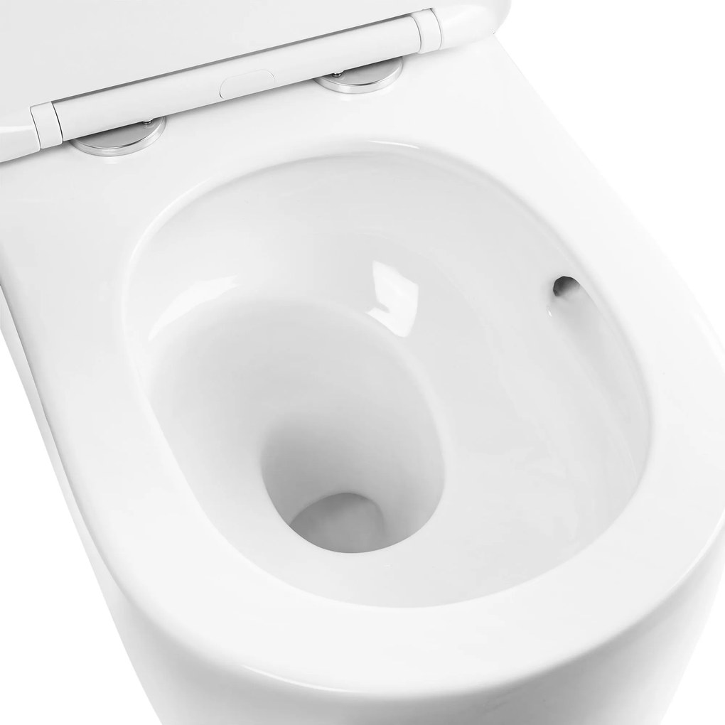Závesná WC misa REA Eddy Tornado Rimless FLAT N