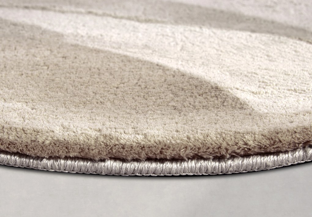 Villeroy & Boch, Kusový koberec Villeroy & Boch 106159 Beige kruh, 160x160 (priemer) kruh, béžová, obývacia izba