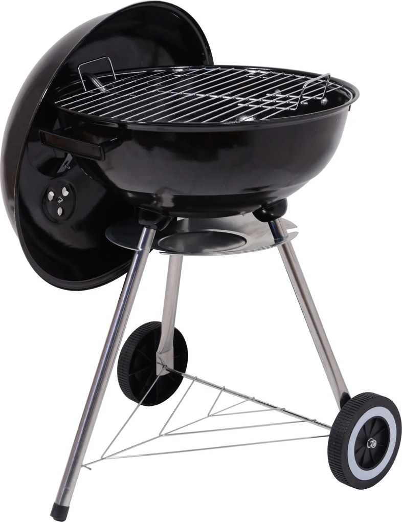 CATTARA Gril na drevené uhlie s kotlíkom BARI 46 cm