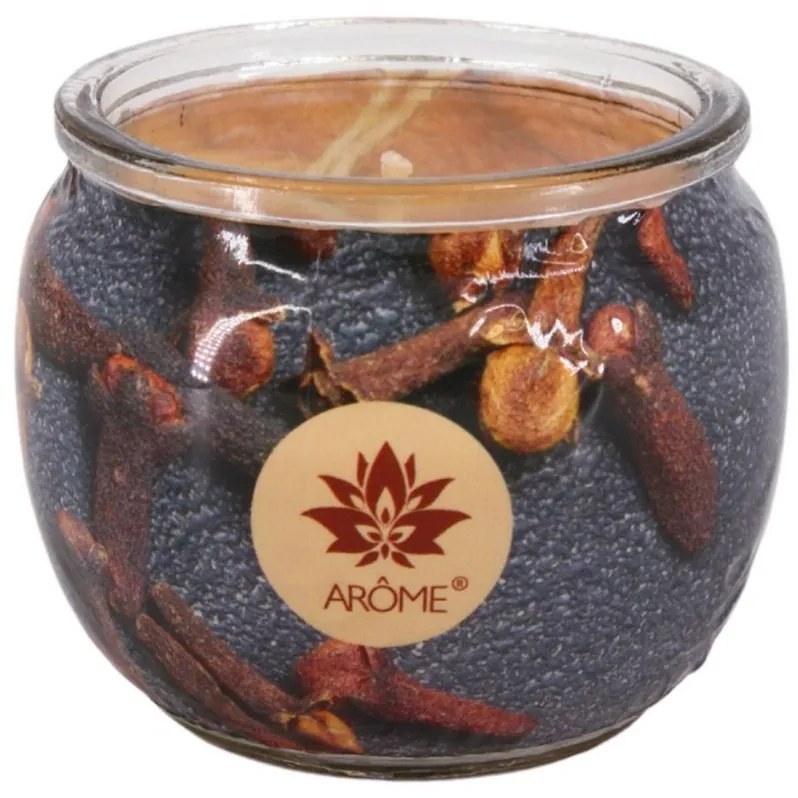 Arome Vonná sviečka v skle Cinamon Clove, 90 g