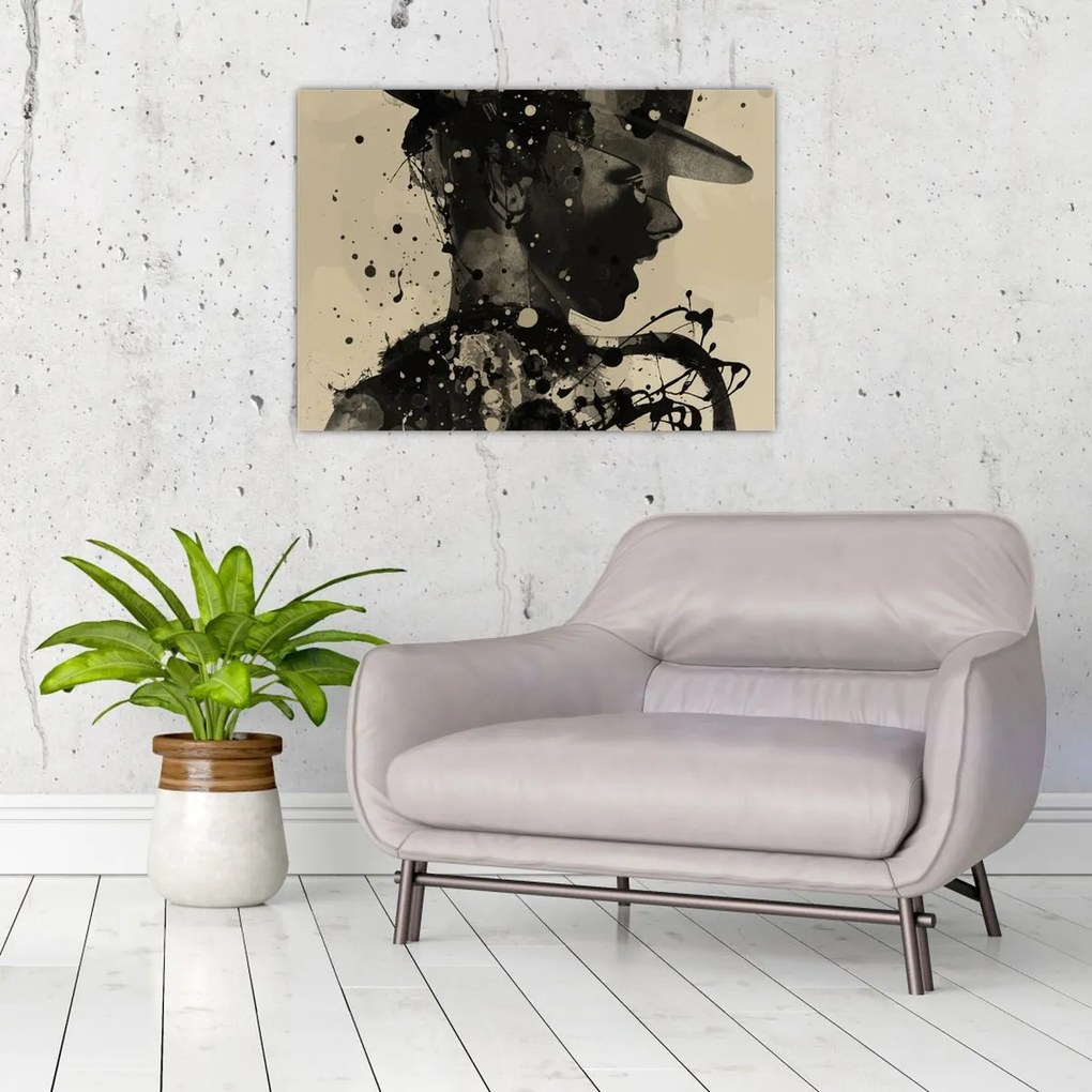 Obraz - Jazz woman (70x50 cm)