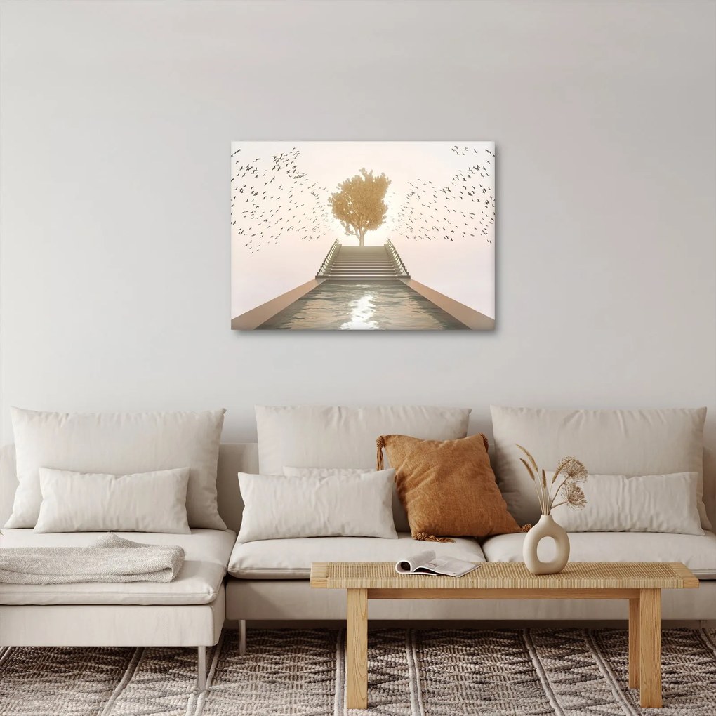 Obraz - Most do neznáma (70x50 cm)