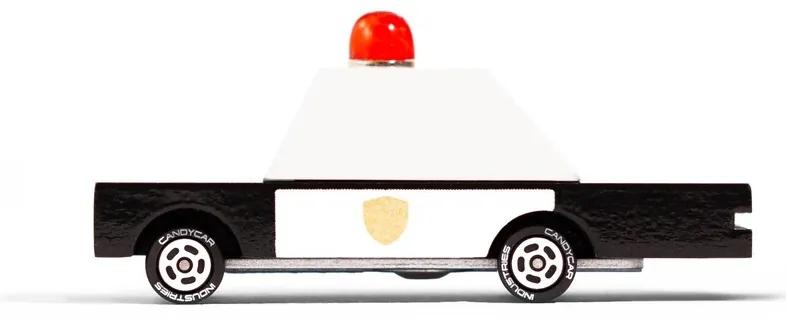 Drevené autíčko Candycar Policajné auto