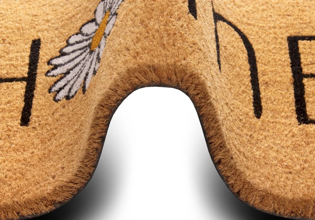 Rohožka Home 105580 - na von aj na doma, 45x75, hnedá, chodba / predsieň, Hanse Home