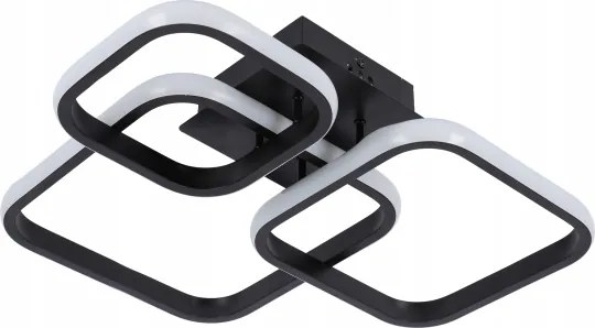 LED stropné svietidlo LED/38W/230V čierne