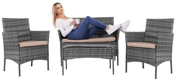 Zostava záhradného nábytku "ALABAMA" SPRINGOS GF0058