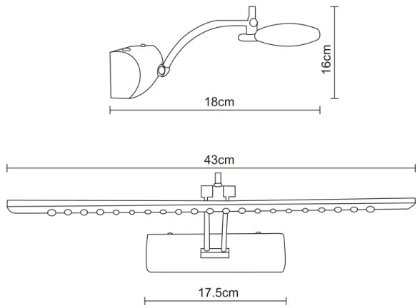 GLOBO 78301 - LED Obrazové svietidlo PICTURE 1xLED/3W/230V